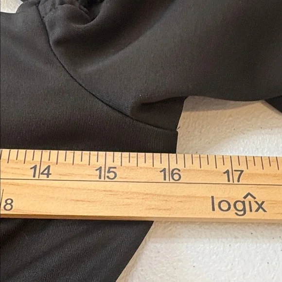 Belle Badgley Mishka Puff Sleeve Cocktail Dress- Size 12 - Picture 9 of 10